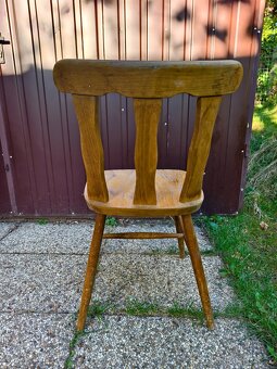 Starožitná židle Tatra masiv k renovaci - 3