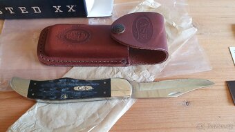 Case Hunter Jigged Buffalo Horn, lovecký zavírací nůž - 3