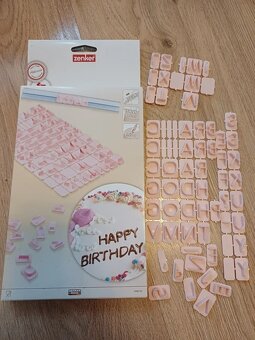 Razítka písmena/číslice na ozdobu dortu Zenker - 3