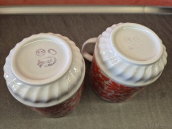 Retro hrnečky jetel Czechoslovakia typ A - 3