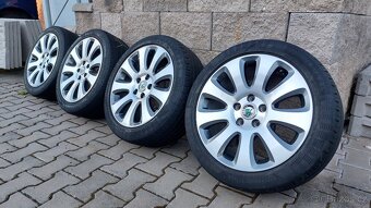 Letní Alu kola Callisto, Škoda Superb 2, 5x112 r17 - 3