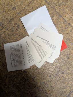 Staré kartičky Tesly - 3