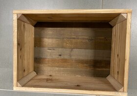 Dřevěná bedýnka-vlastnoruční - 3