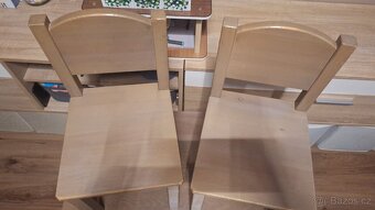 IKEA sundvik stolek dětský a 2 židličky - 3