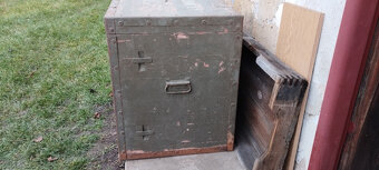 Vojenská transportní bedna TUF - ČSLA, industriální styl - 3