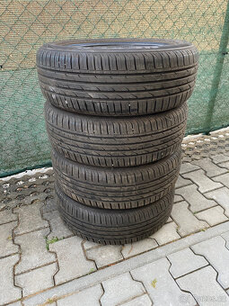 4x zánovní letní pneu 195/60 R15, cena za sadu - 3