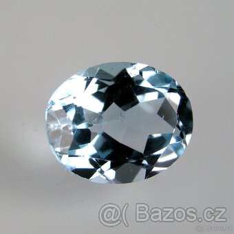 Topaz- ovál, modif. briliant - 3,24 ct. - 3