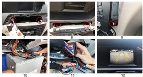 Dekodér adapteru zadní i přední kamery Mercedes - 3