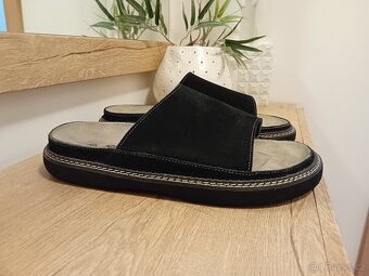 Super Gear pánské nazouváky vel. 45 kožené - 3