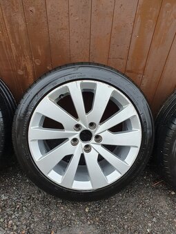 Letní sada 205 45 16 alu kol 5x100 R16 VW ŠKODA SEAT - 3