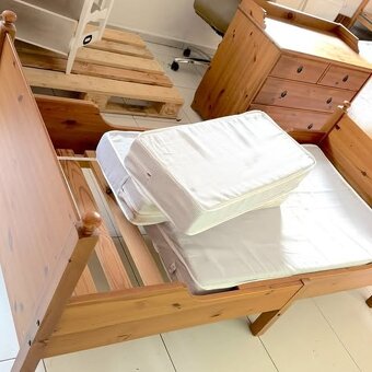Dětská postel IKEA (rostoucí, variabilní délka) - 3