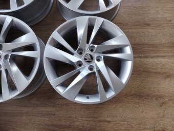 Nová alu kola 5x112 R17 NEVIS - Škoda Octavia IV - 3