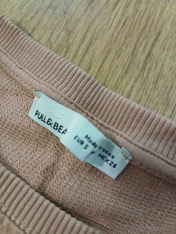 Volné mikinové šaty Pull & Bear vel. univerzální - 3