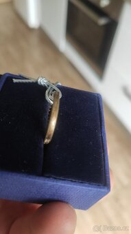 prsten značky Swarovski .průměr -18mm - 3