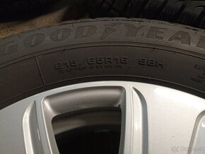 ALU kola 5x112 R16 215/65 R16 zimní. - 3