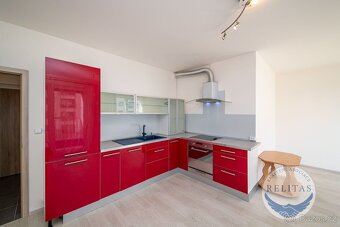 Pronájem bytu 2+kk+L, 58 m², parkovací stání, novostavba, Pr - 3