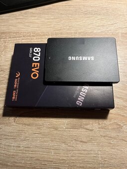 NOVÝ, rychlý a značkový Samsung SSD 870 EVO SATA 2.5” 500GB - 3