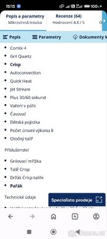 Mikrovlnka whirlpool JT 369 - 3