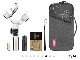 Zhiyun Smooth 5s combo White. - 3