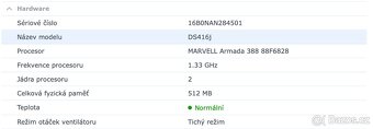 Synology NAS DS416j + 4x3TB hdd + APC-ES 400 - 3
