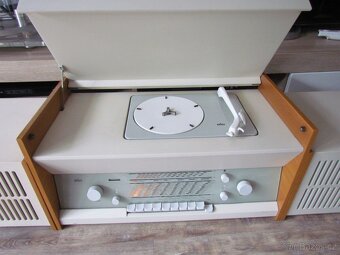 Braun Atelier 1-8 designové elektronkové rádio klasik - 3