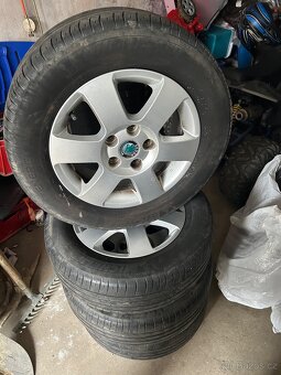 Škoda alu kola 5x112 r15 - 3