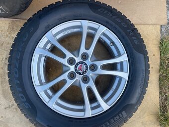 Alu kola 5x112.r16. Zimní pneu 215/60/16.Škoda,Vw,Audi,Seat. - 3