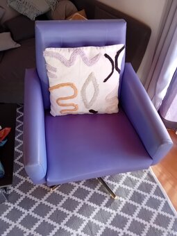 Točící se křesla 5 kusů, - 3