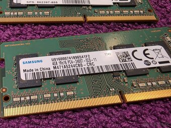 Prodám Samsung SODIMM DDR4 8GB (2x4GB) - 3