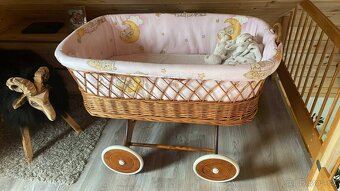 Proutěný košík na miminko scarlett - 3