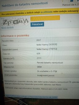 Prodám krásný pozemek na Hamrskách (jizerské hory) II: - 3