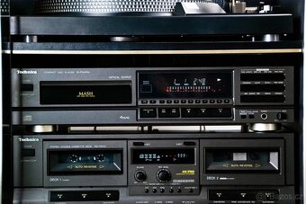 TECHNICS /sestava japonských komponentů + originál skříňka - 3
