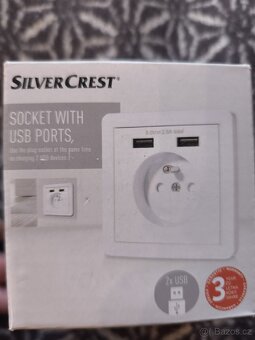 Zásuvka+USB - 3