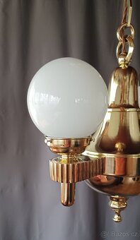 Měšťanský čtyřramenný lustr - 3