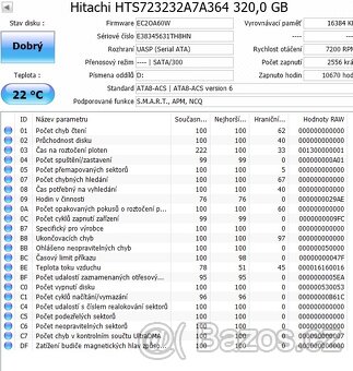4x HDD 2,5" WD,SEAGATE,HITACHI SATA SMART OK - 3