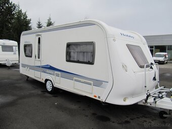 Prodám karavan Hobby 540 ULr.v.2009 + mover ,solar ,stan. - 3