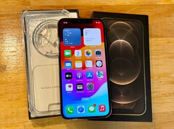 iPhone 12 Pro Gold BATERIE 100% TOP - 3