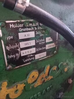 Historický malotraktor HOLDER A10 - 3