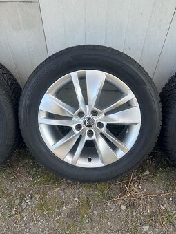Originál alu kola Škoda Kodiaq zimní R18 - 3
