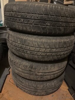 Plechače, kola 4x100 165/70r14 - 3