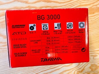 PŘÍVLAČOVÝ NAVIJÁK DAIWA BG 3000 - 3