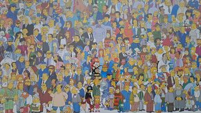 Velký plakát The Simpson, včetně rámu 100 x 70 cm - 3