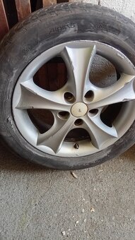 Prodám ALU kola 16 5x112 gumy k.o - 3