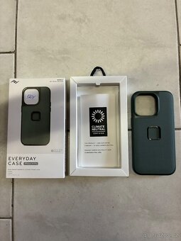 pouzdro peak design barvy zelená šalvěj apple iPhone 14 pro - 3