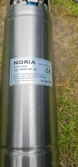 Nové výkonné čerpadlo NORIA 60 m vrt, 230 V - 3