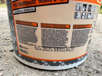 Silikonová omítka PCI Multiputz NoBio Z 1,5 - 3