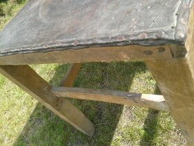 Selské historické štokrle /štokrdle stolička RETRO - 3