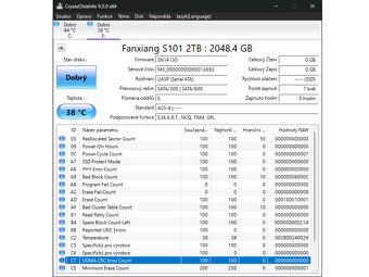 NOVÝ disk 2.5" SSD SATA III FANXIANG S101 2TB - 3