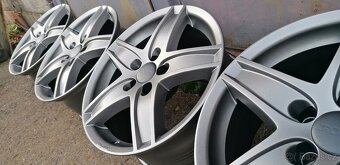 Alu kola 5x100 16" - Rapid,Fabia 3 - TOP STAV - 3