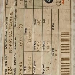 Střešní nosič - příčníky original Škoda - 3